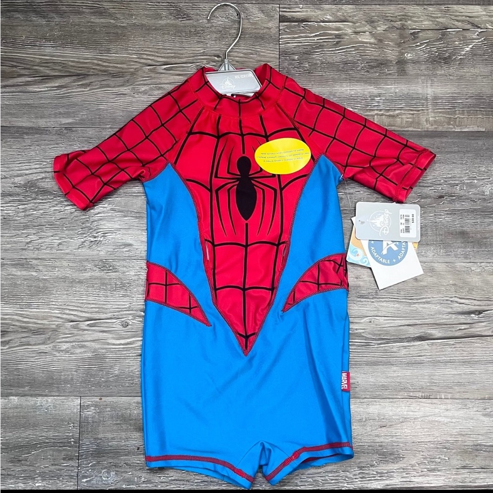 Disney Store Spider-Man Swimsuit for Kids - Picture 2 of 6